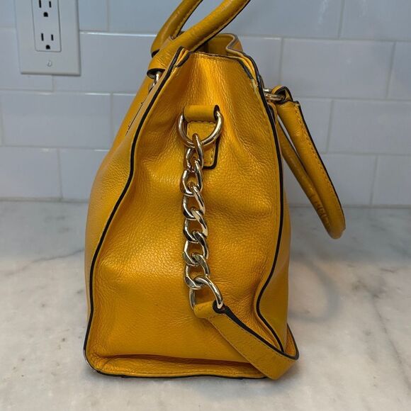 Michael Kors Bag Purse Handbag Leather Pebbled East West Hamilton XL Tote Bag - Picture 7 of 16